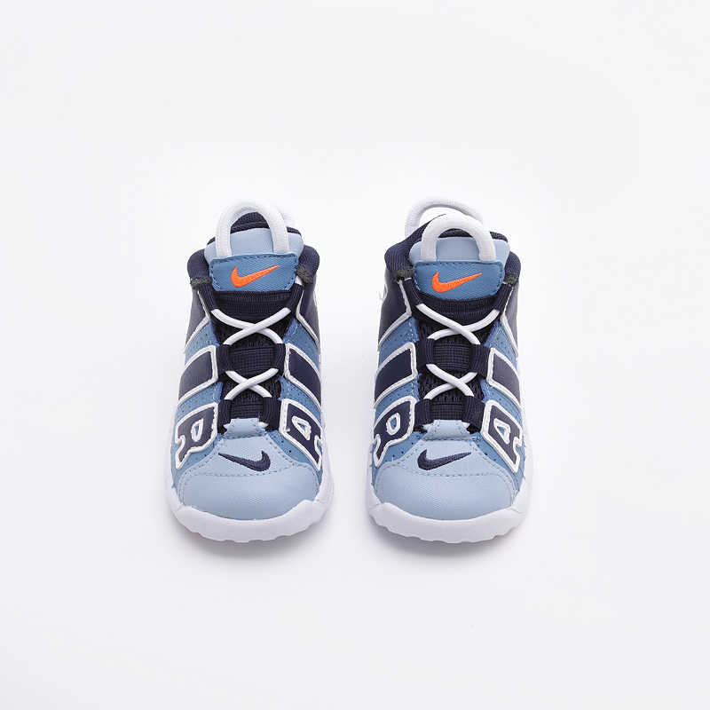 детские синие кроссовки Nike Air More Uptempo TD CK0825-404 - цена, описание, фото 3
